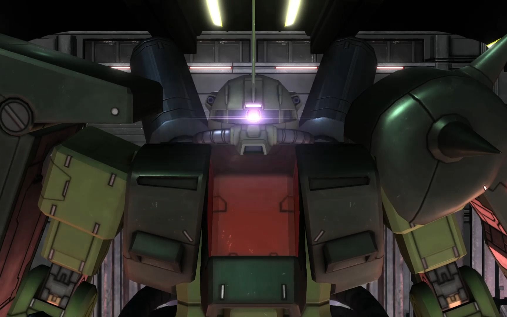 高达战斗行动2(pc版gbo2)扎古三改出击动画