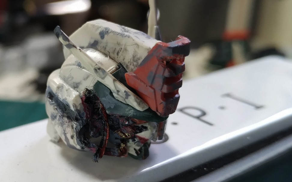 gyl模玩报废即是艺术暴风高达战损制作