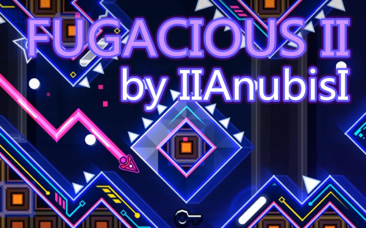 【几何冲刺】(3coins)爽爽关卡——fugacious ii(easy demon)by ii