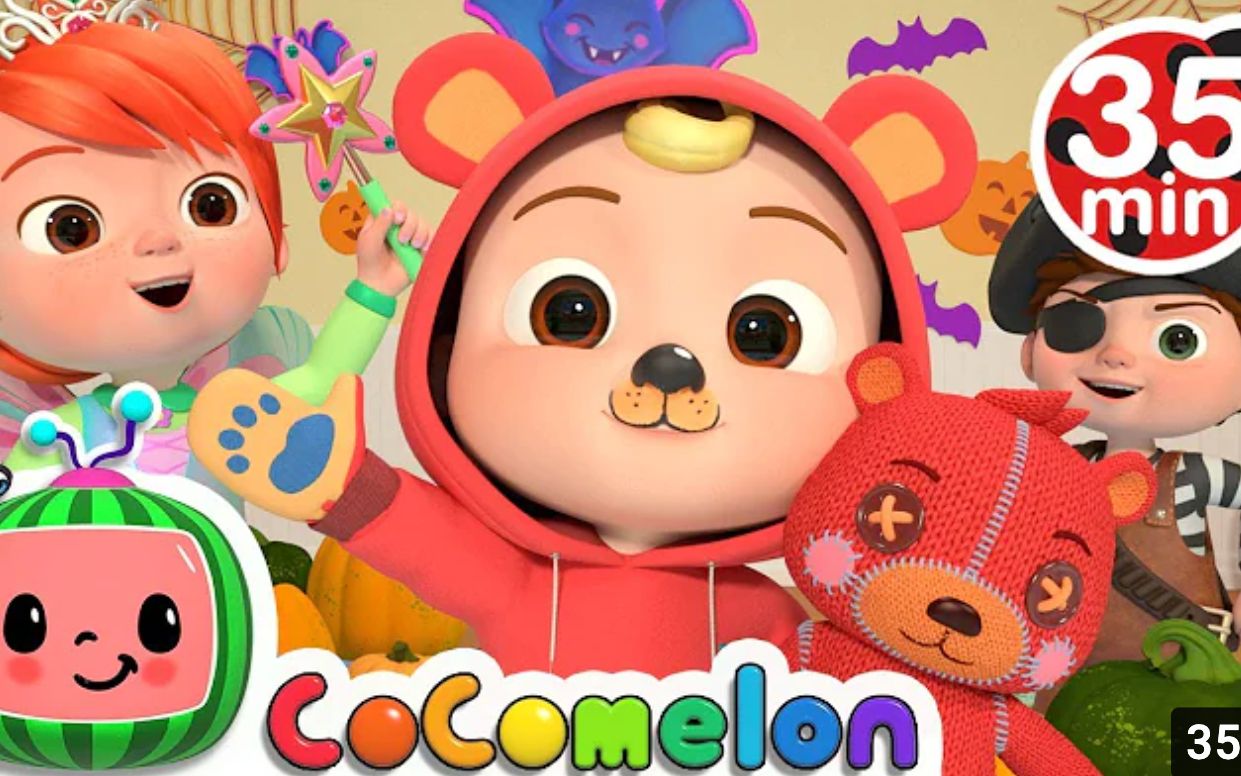 halloweencostumesforkids儿童万圣节服装cocomelon
