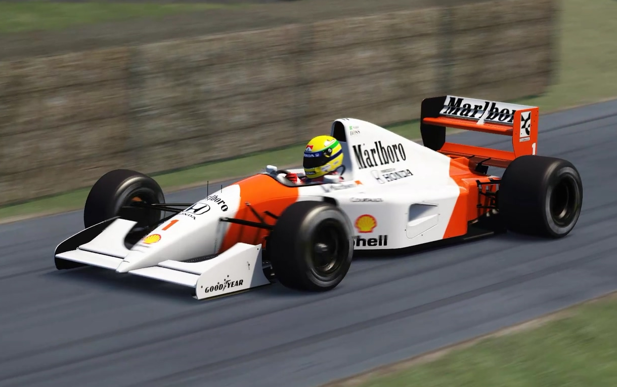 【#1202精品车辆】asr f1 1992 mclaren mp4/7