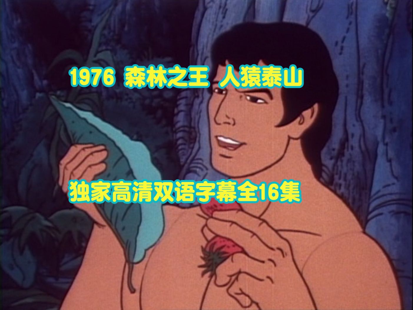 1976 森林之王:人猿泰山 独家高清双语特效字幕 全16集!哔哩哔哩bilibili