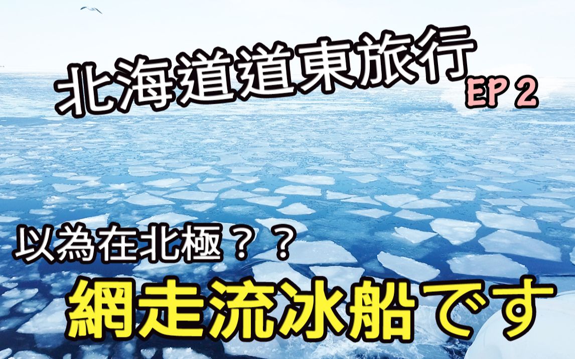 【北海道道东旅行Vlog】EP2网走流冰船,满眼世界都是冰块极度震撼!哔哩哔哩bilibili