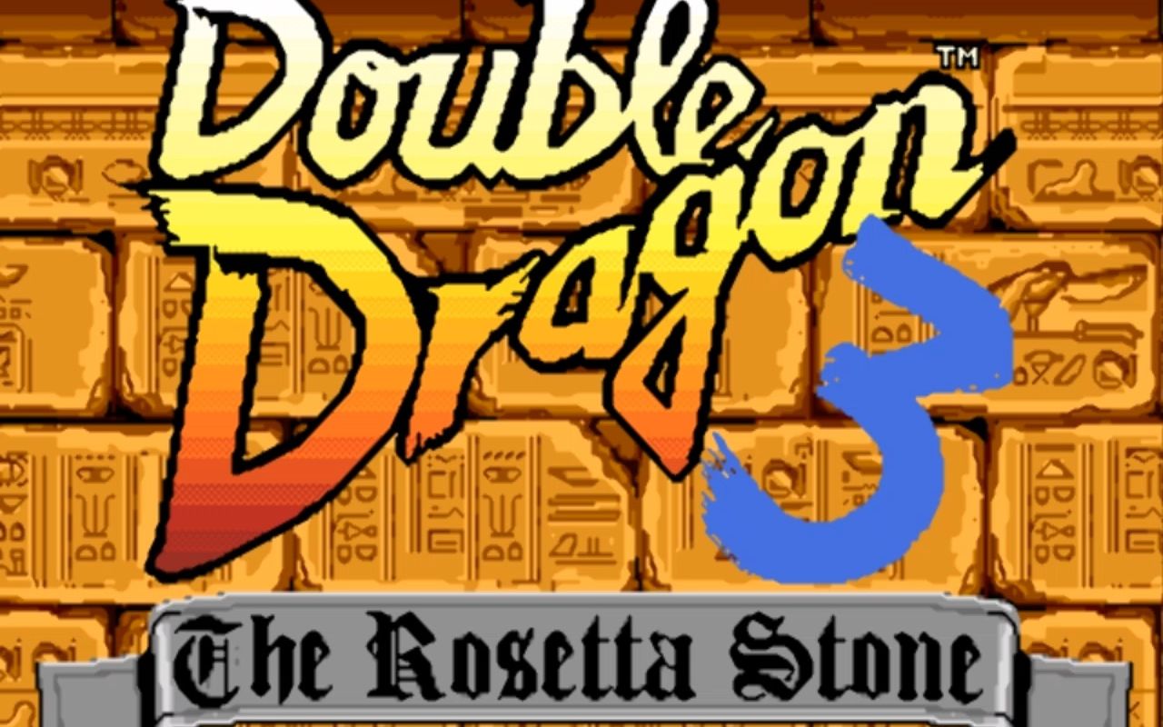 md老游戏:双截龙3街机版double dragon 3 - the arcade