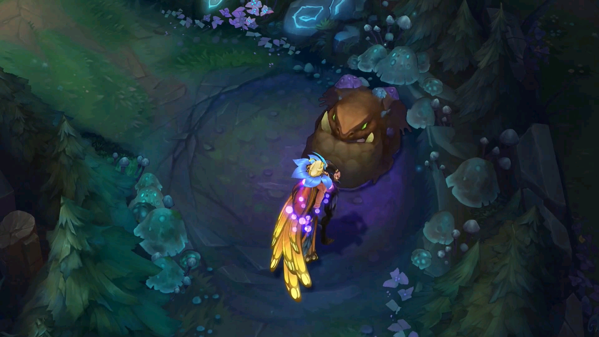 永恒之森 洛 幻翎炫彩皮肤预览