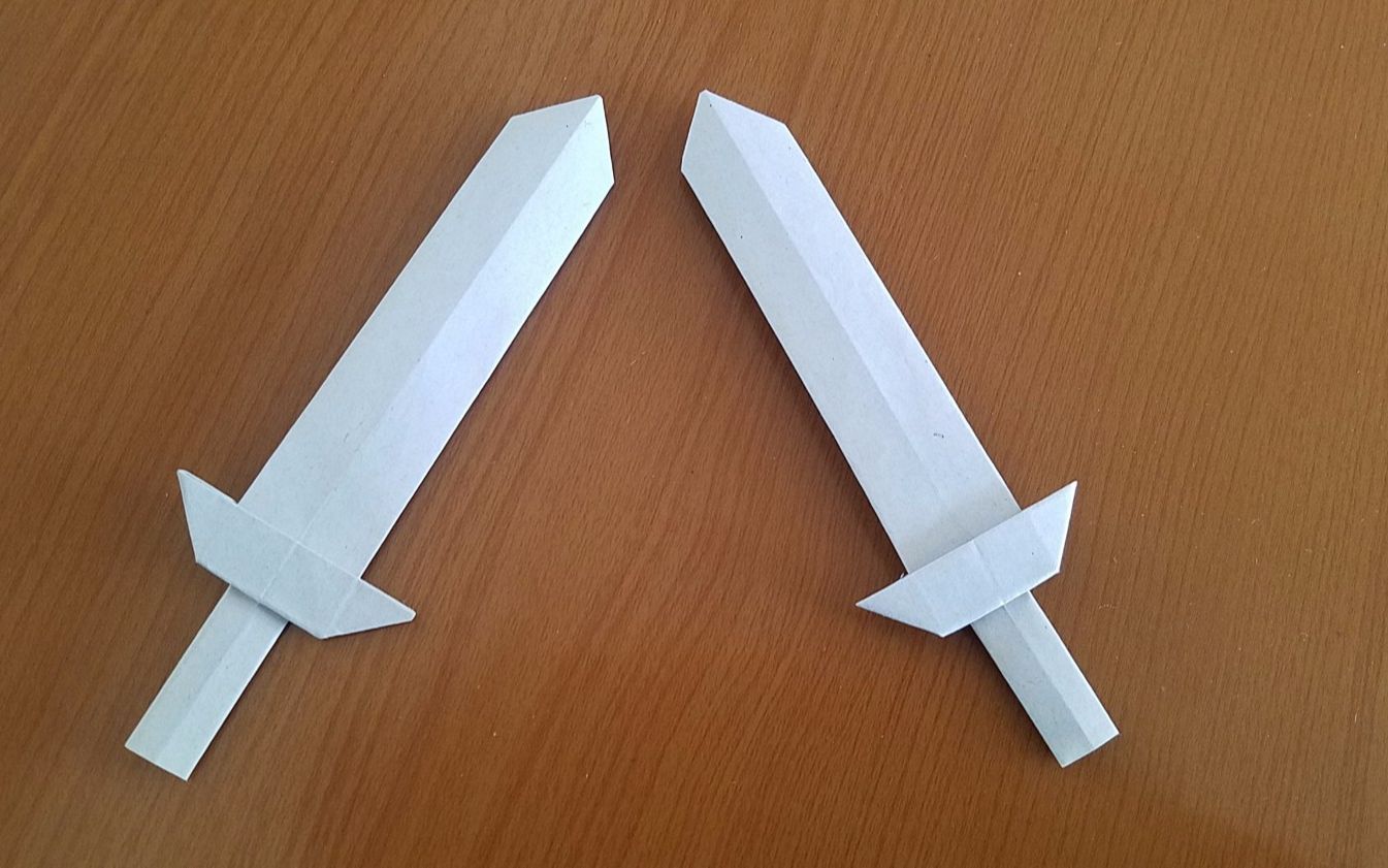 折纸手工简单剑图片