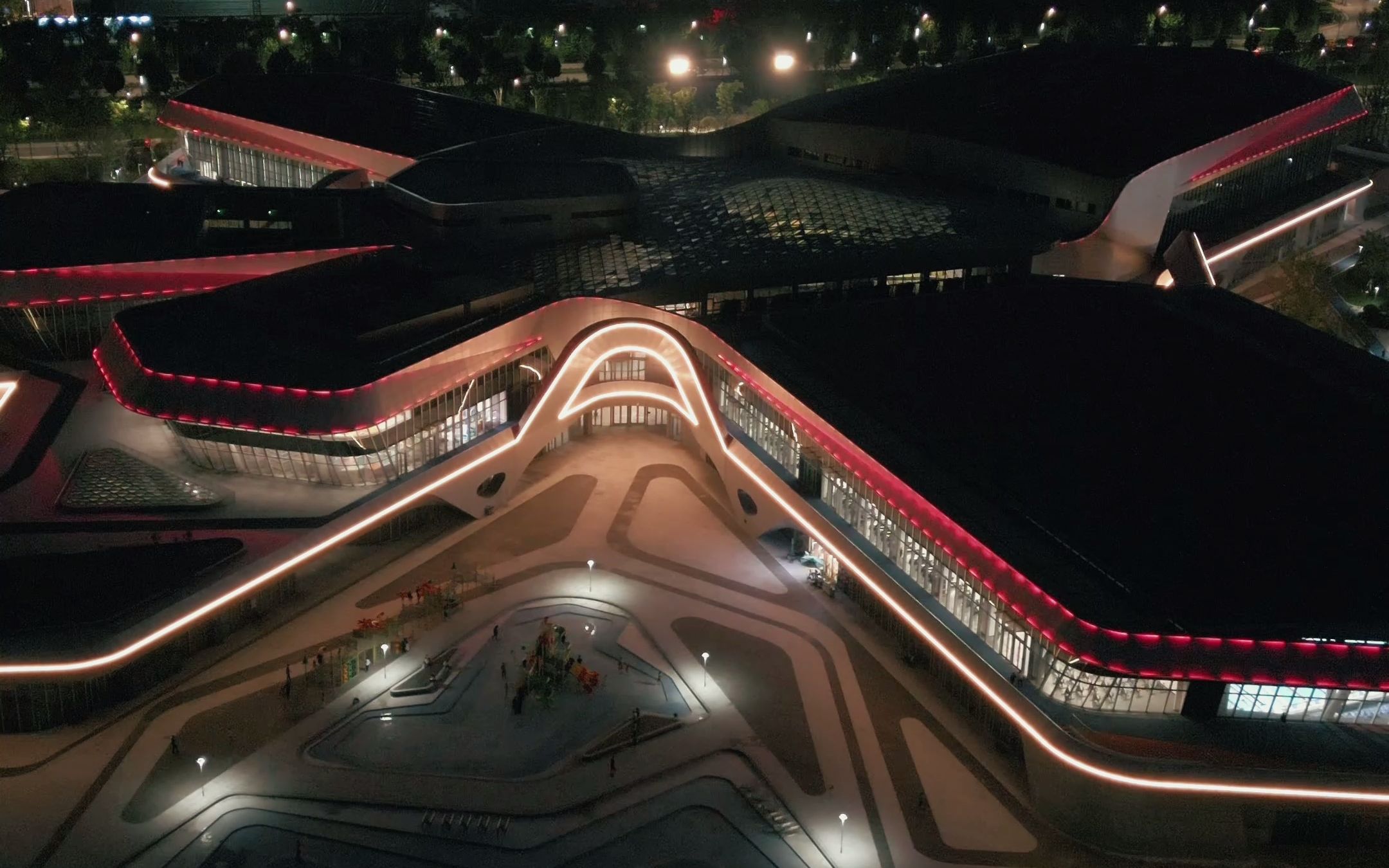 桐乡李宁体育园 大疆mini3测试