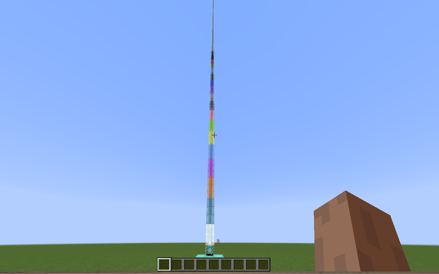 【我的世界】好看的七彩信标