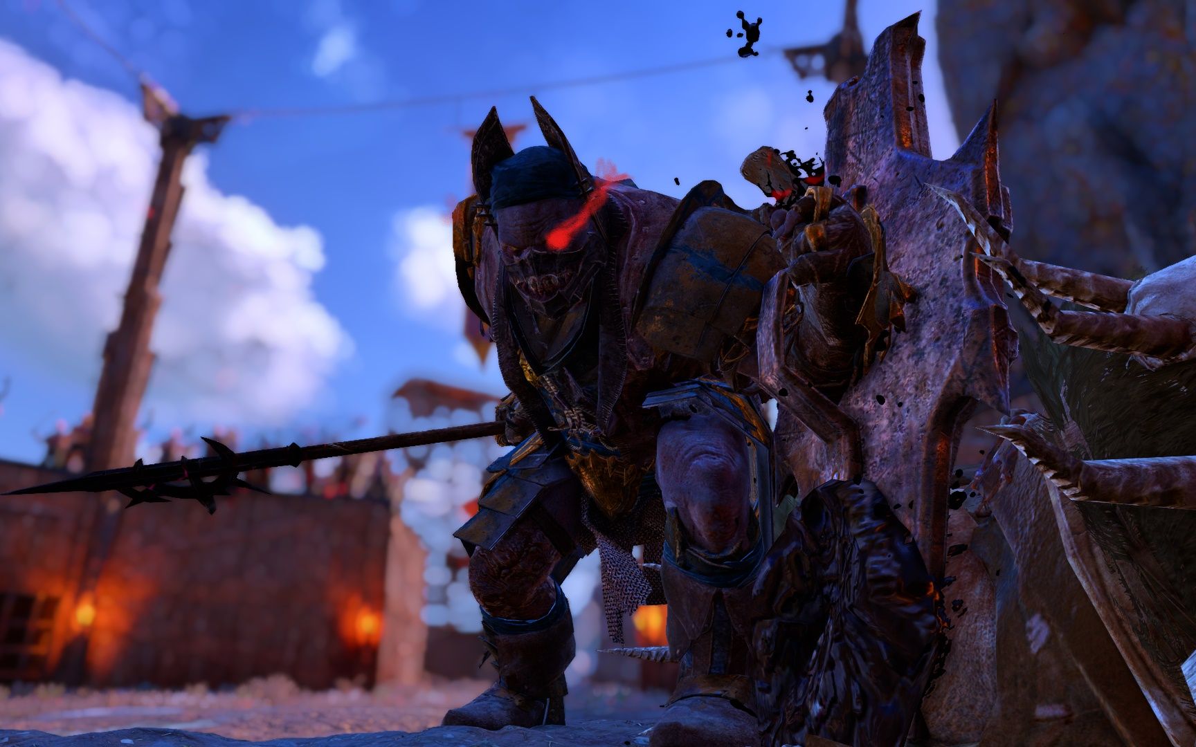 中土世界战争之影求求你们别带奥罗格小队了克鲁克死亡贩子力克斧狂盾