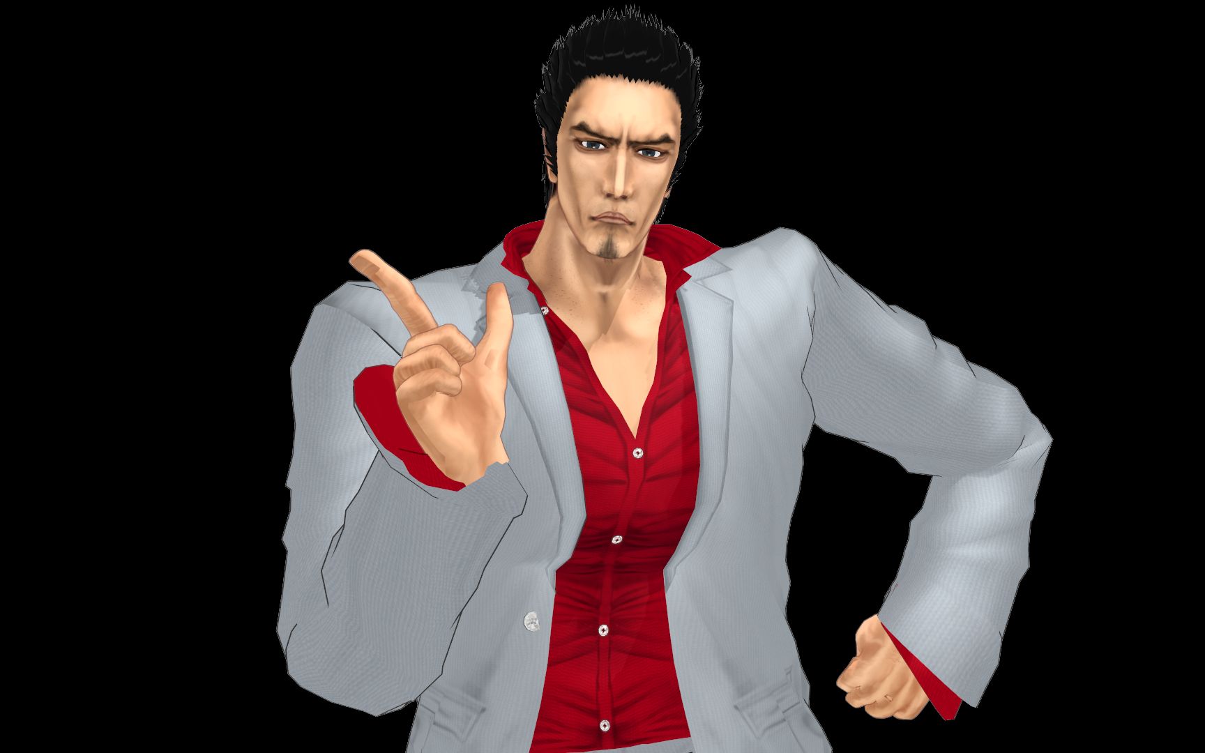 mmd桐生一马本体热唱damedane