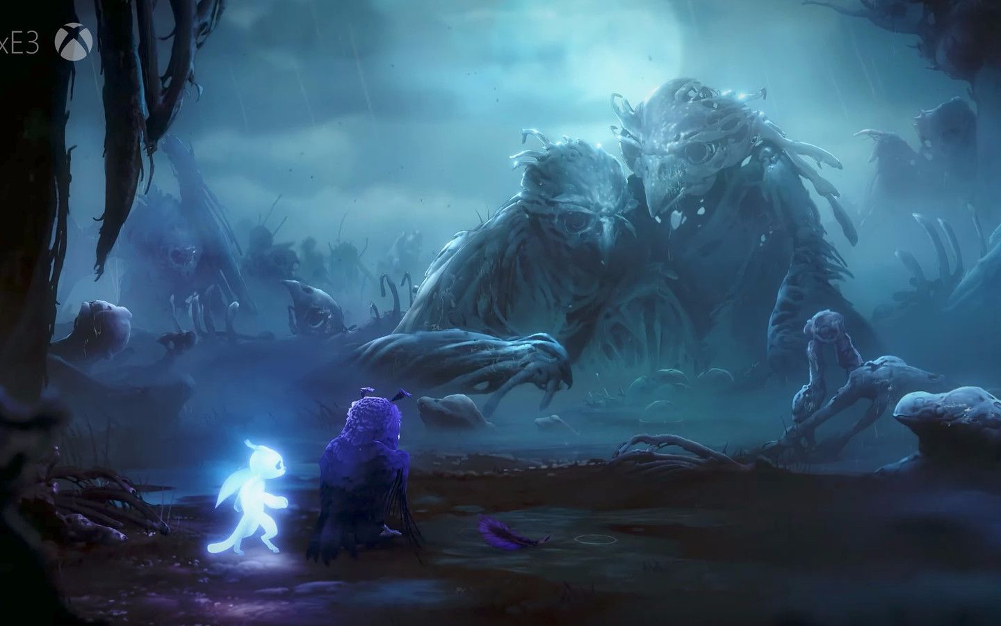 【4k收藏级画质】奥日与鬼火意志 -2017e3预告片(ori and the will of