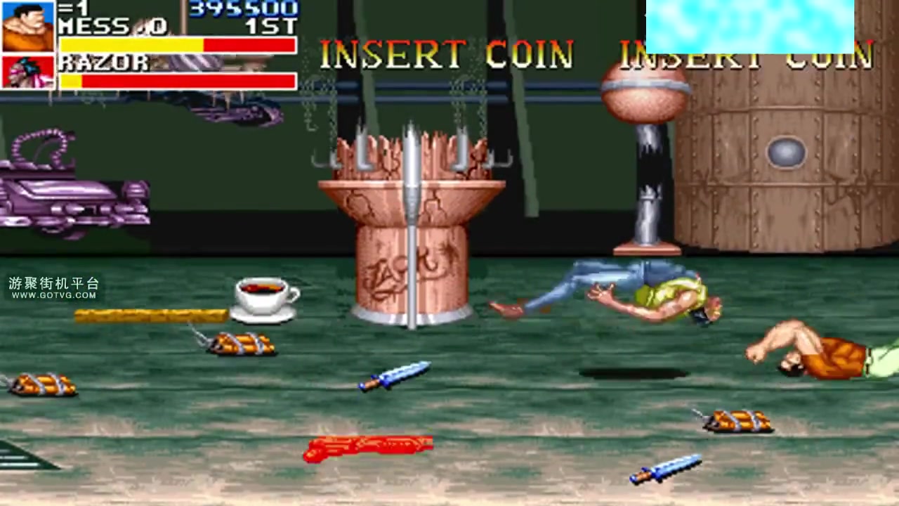 街机恐龙快打大肌霸麦斯暴力速通