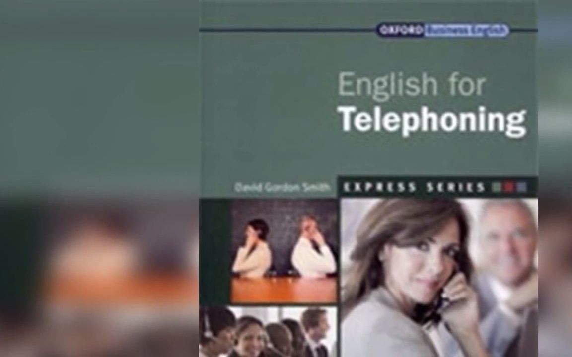 [图]【商务英语】电话用语 - Oxford English for Telephoning