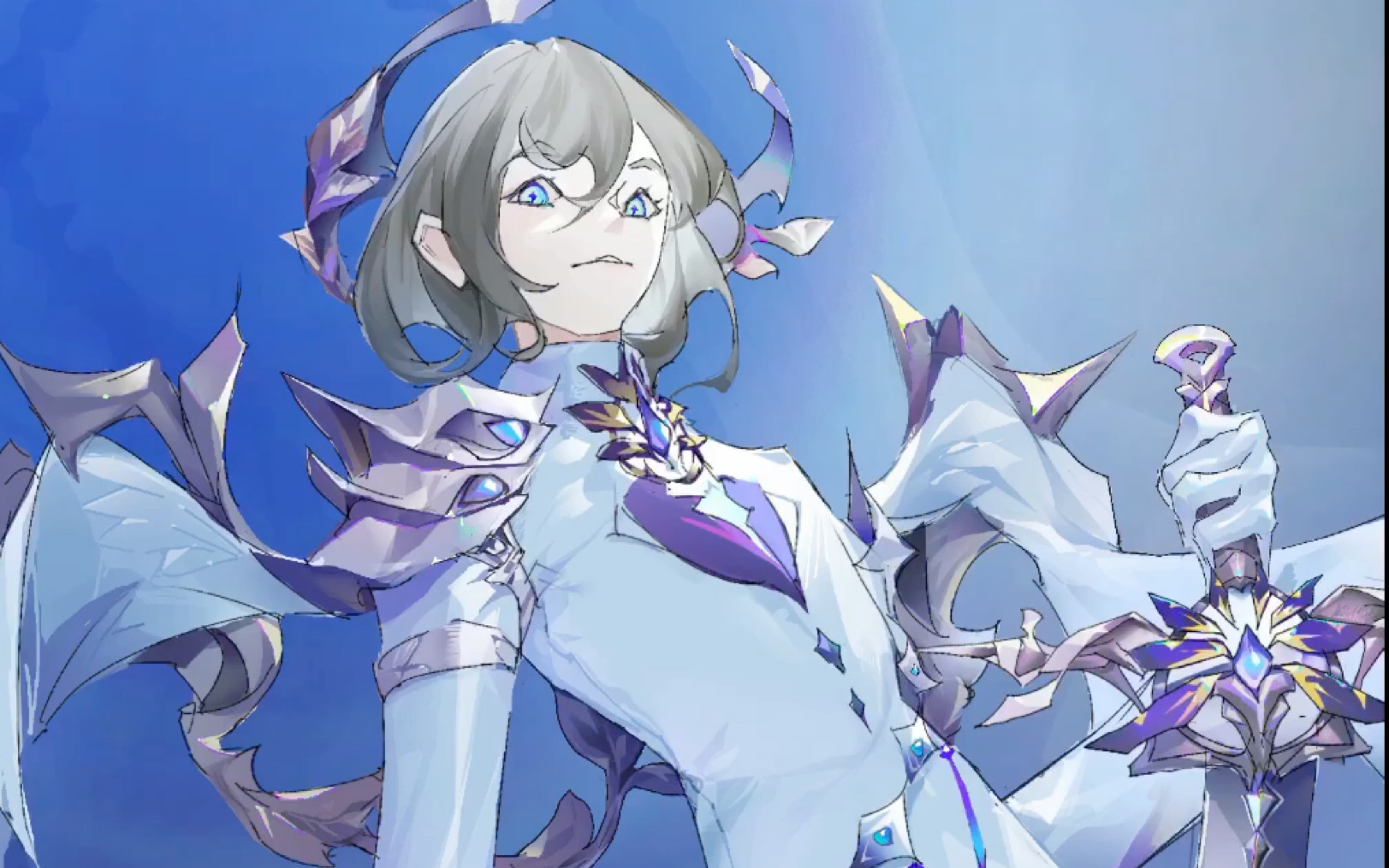 【绘画过程】憎恶的天使