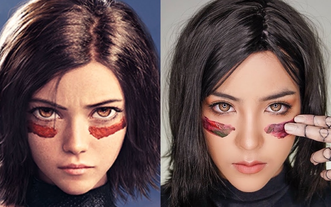 [图]【泰国美妆】阿丽塔-战斗天使(铳梦)仿妆 Alita-battle angel makeup♡Soundtiss ST