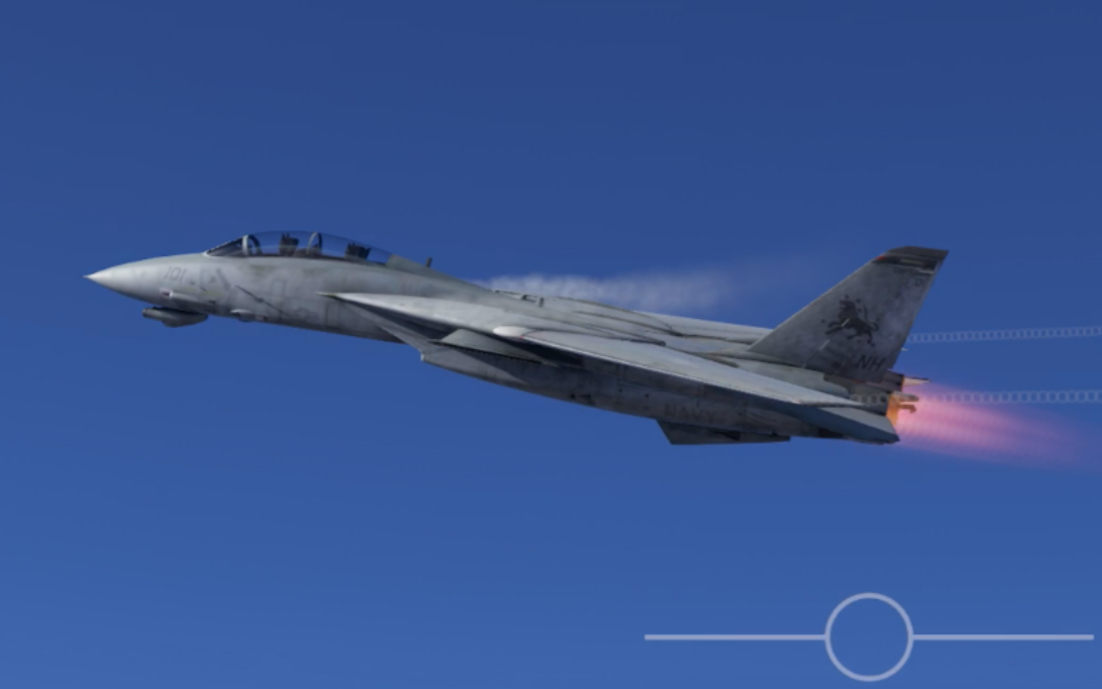 享受战斗机天空系列之f14大熊猫享受那种帅气的感觉