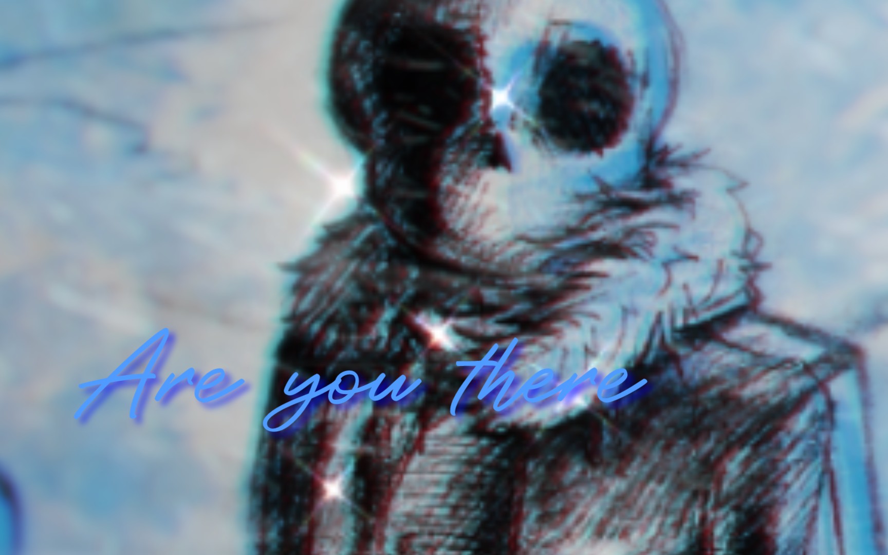 [图][音乐] Are you there（Alpha sans）手绘