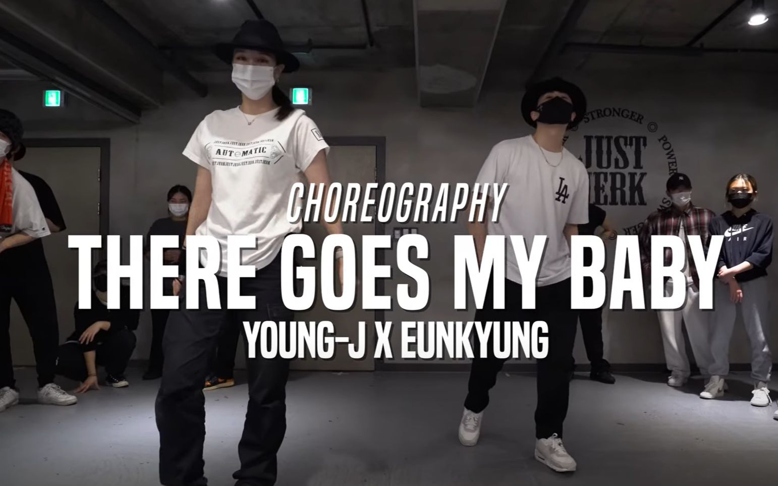 [图]【JustJerk舞室】Young J X Eunkyung 最新编舞 Usher - There Goes My Baby