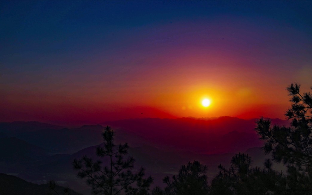 请大数据把这条视频推给喜欢夕阳的人