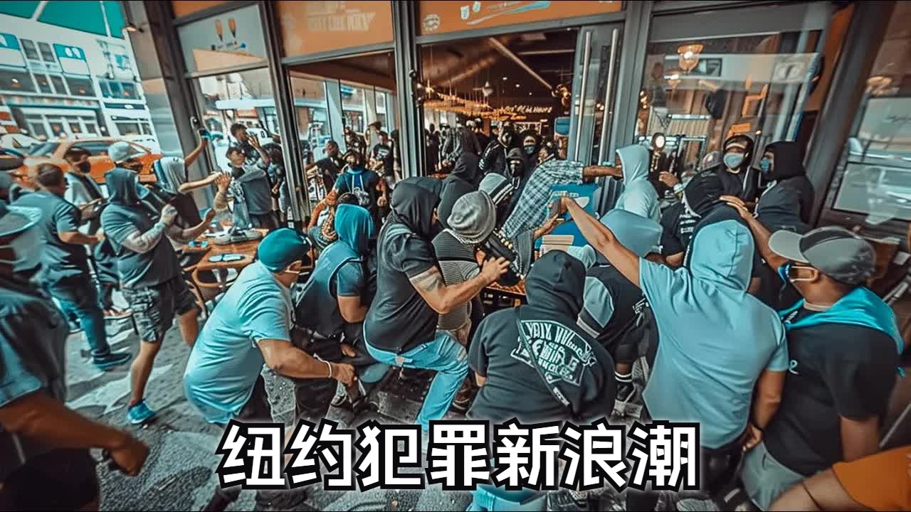 纽约博主:开始了...席卷纽约的犯罪浪潮,开始对餐馆下手了! | CashJordan哔哩哔哩bilibili