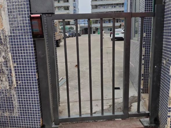 小区人脸识别人行电动门人行通道闸伸缩门厂家价格