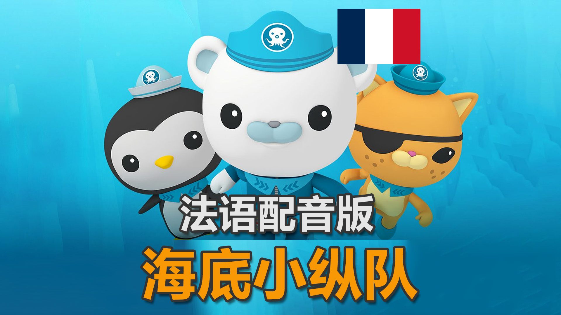 【法语字幕】法语版 海底小纵队 octonauts 法语幼儿动画片 法语科普