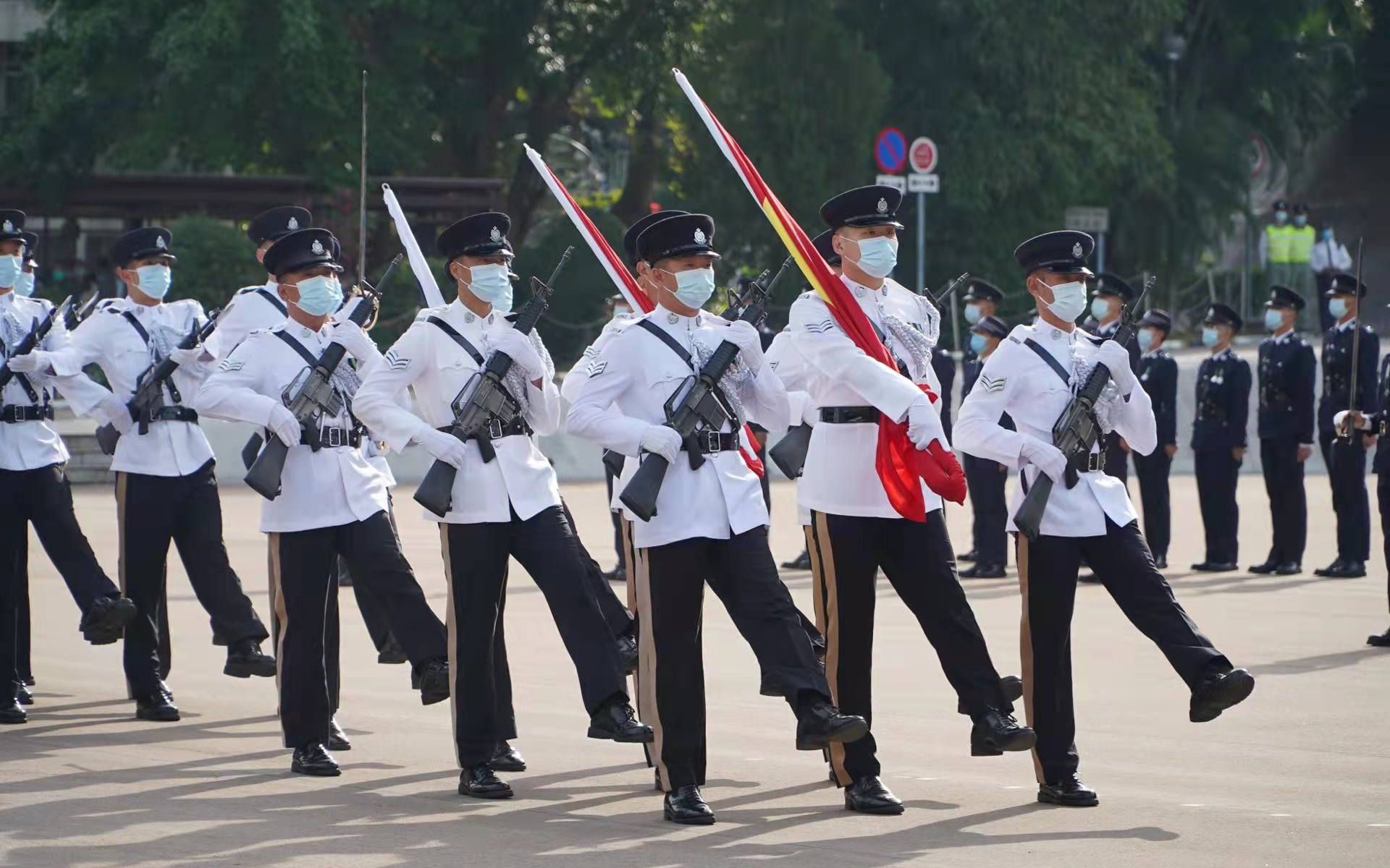 [图]香港警察乐队银乐队版《捍卫香港》-警声直播第八十七集