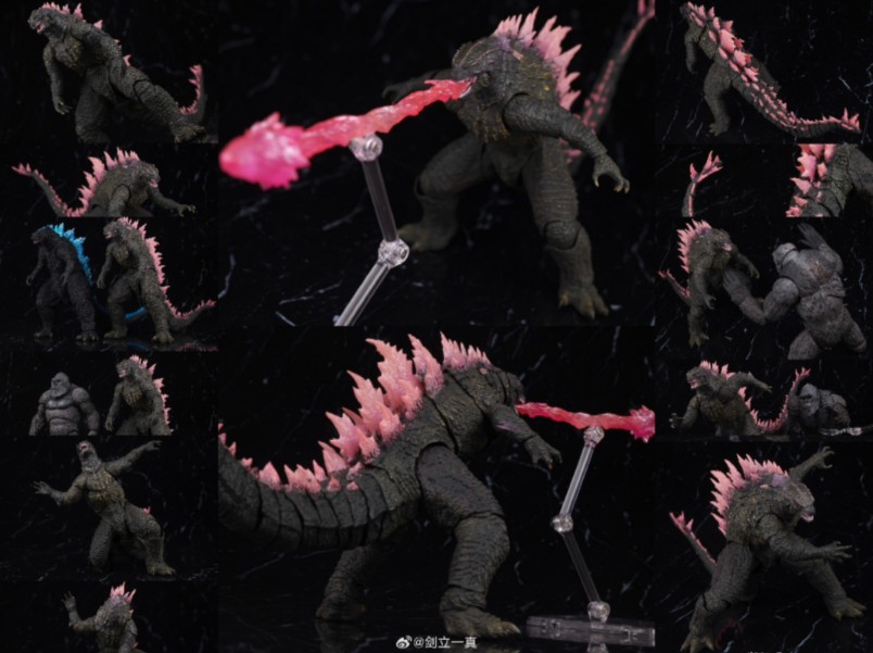 S.H.MonsterArts 哥斯拉(2024)EVOLVED Ver. FROM GODZILLA x KONG: THE NEW EMPIRE 日站测评哔哩哔哩bilibili