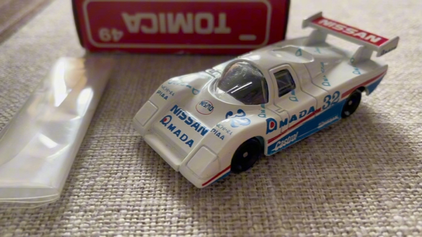 tomy tomica 多美卡 49号 上世纪九十年代的绝版玩具车模型 nissan 85