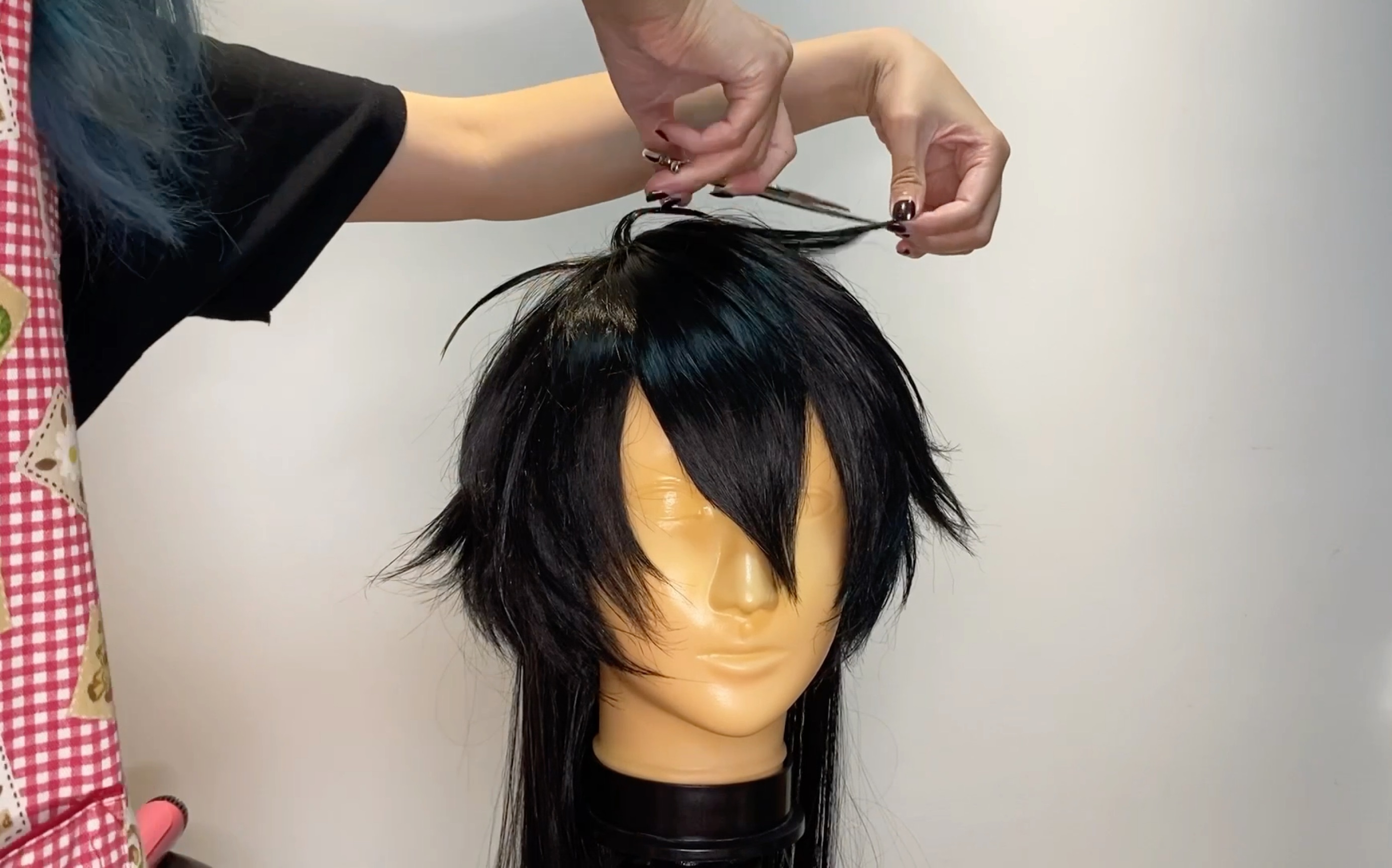 圣斗士星矢冥王神话-亚伦(哈迪斯)cos假发造型_哔哩哔哩_bilibili