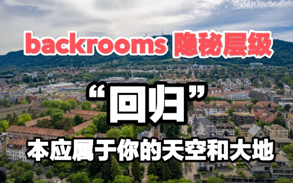 [图]【【Backrooms】后室隐秘层级-“回归”那个本应属于你的天空和大地。