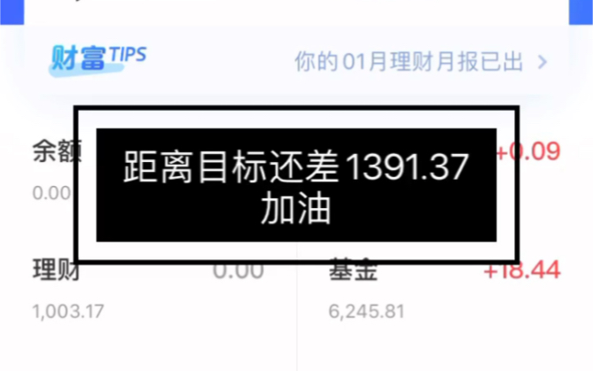 基金理财用八钱赚到一万 加油!哔哩哔哩bilibili