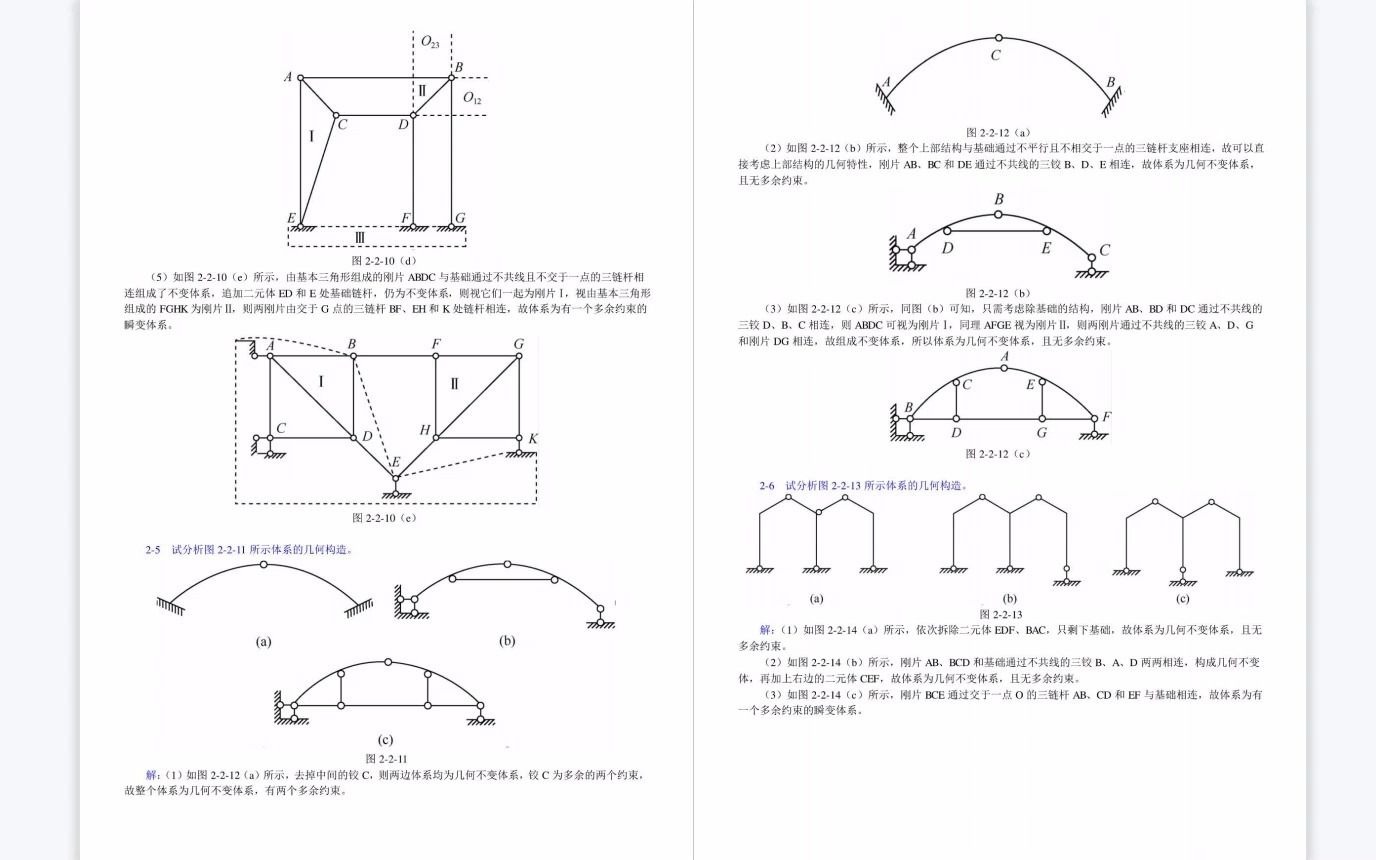 [图]考研--龙驭球《结构力学Ⅰ》复习笔记