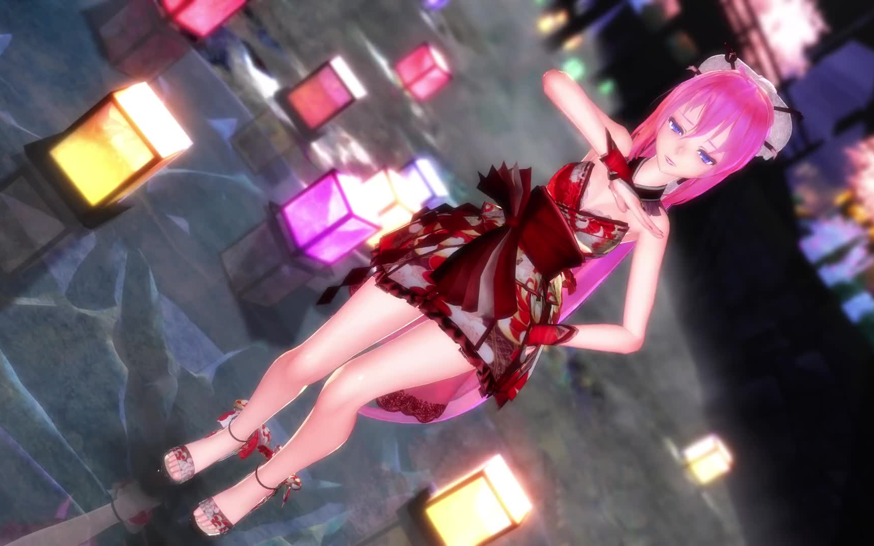 【mmd】トキオ99ファンカ - 初音ミク99弱音ハク99巡音ルカ