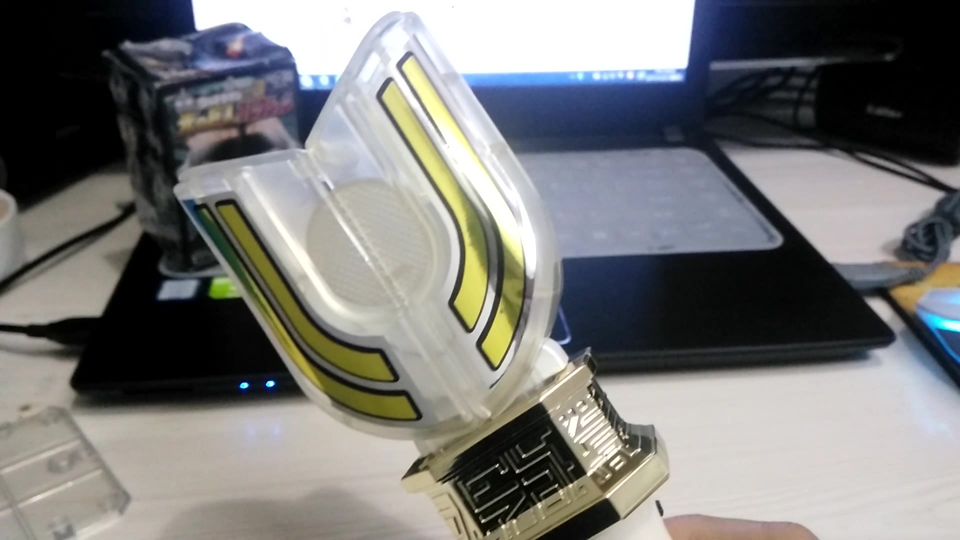 小天上传23号的迪迦见面会神光棒已经准备好了