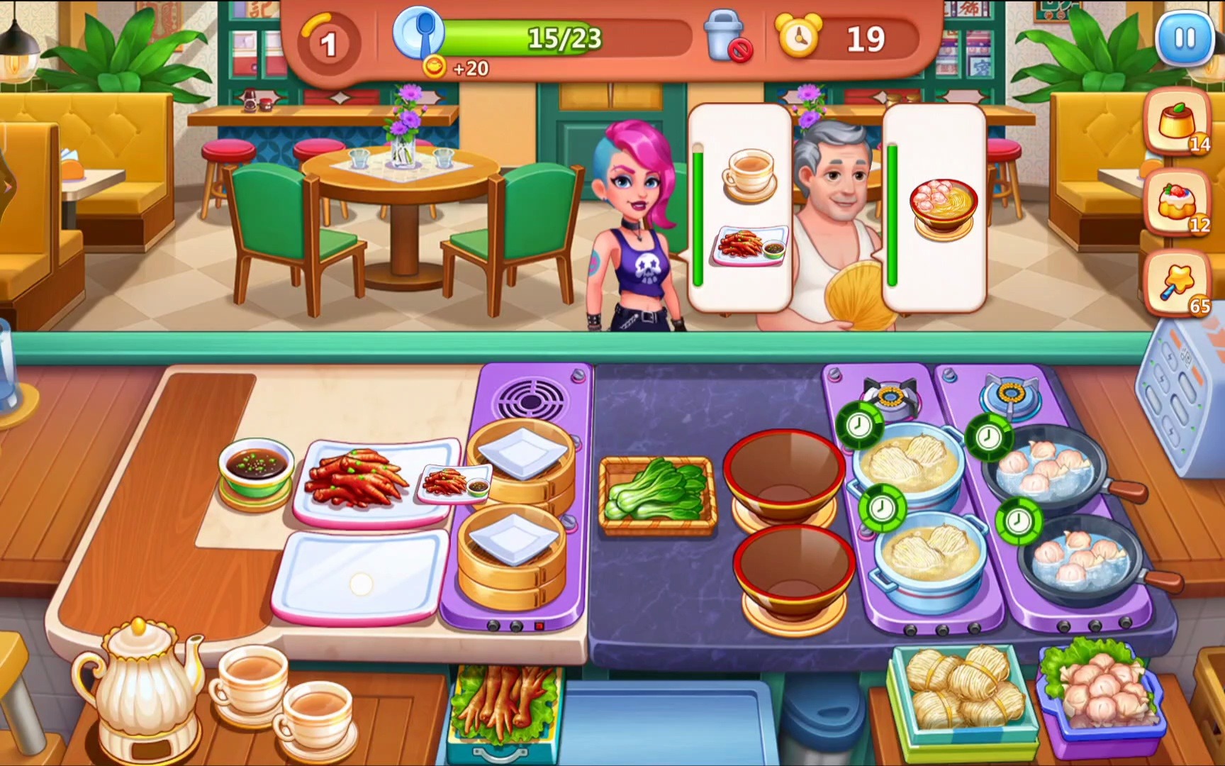 小美食游戏（美食游戏大全合集聚集
）