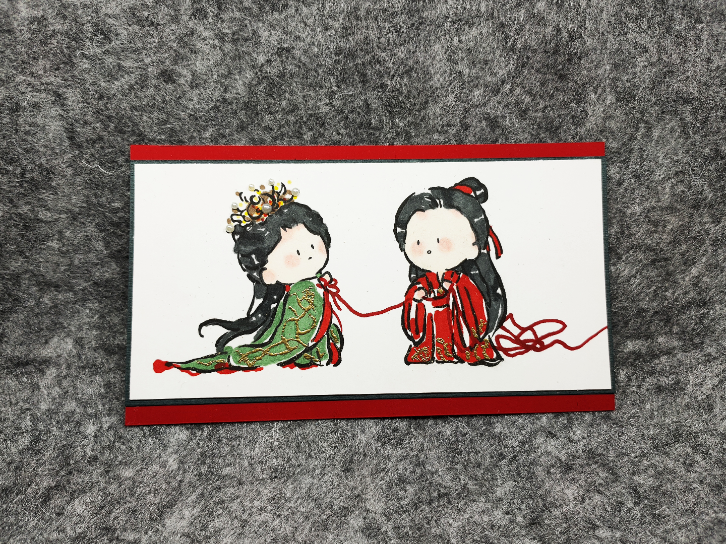 【橡皮章】山河令–"红线为契,来世续缘"|曹蔚宁顾湘