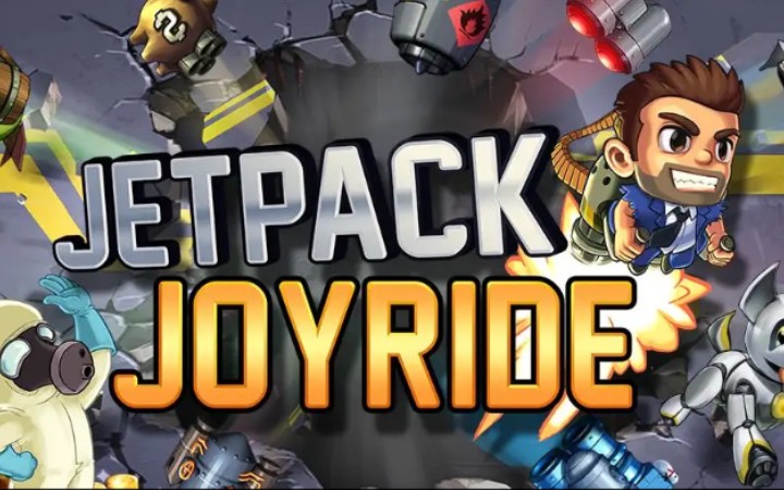 wp经典游戏推荐之:jetpack joyride(疯狂喷气机),此游戏不止苹果安卓有,塞班跟AshaOS以及s40也有,KaiOS也有官方版.哔哩哔哩bilibili