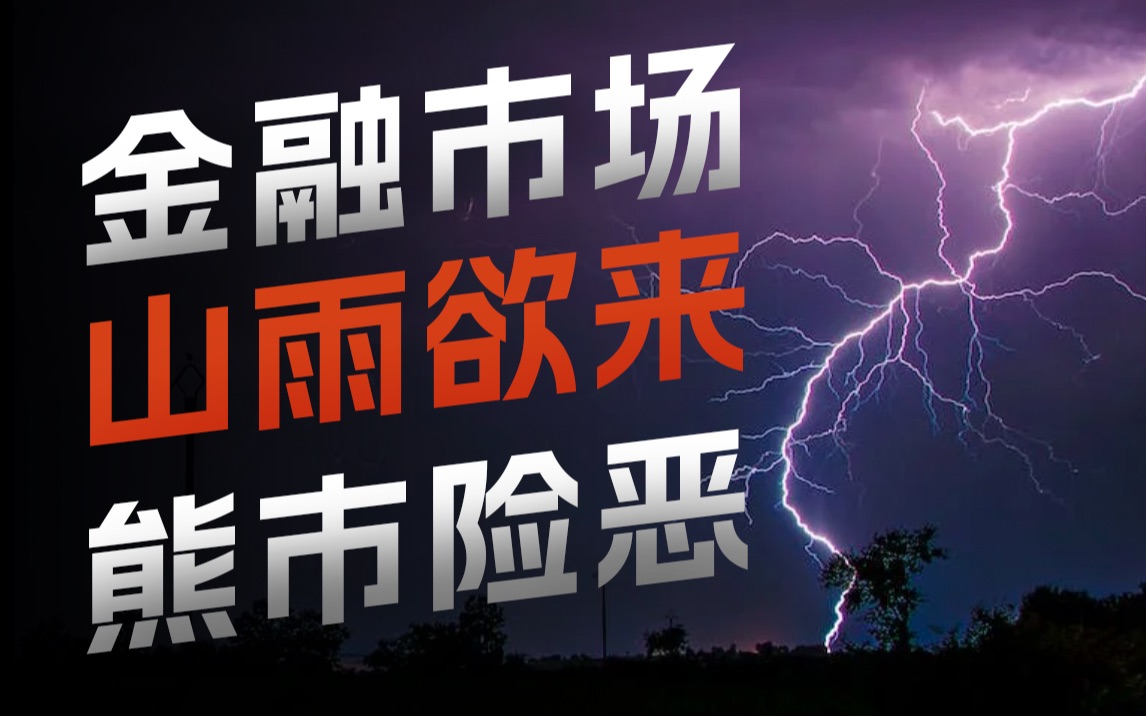 【直播片段】宏观环境山雨欲来,最极端的基本面,造就最极端的熊市哔哩哔哩bilibili