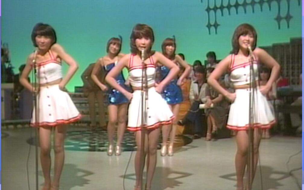 斗法名场面】キャンディーズVS ピンクレディー1977年6月6日_哔哩哔哩_