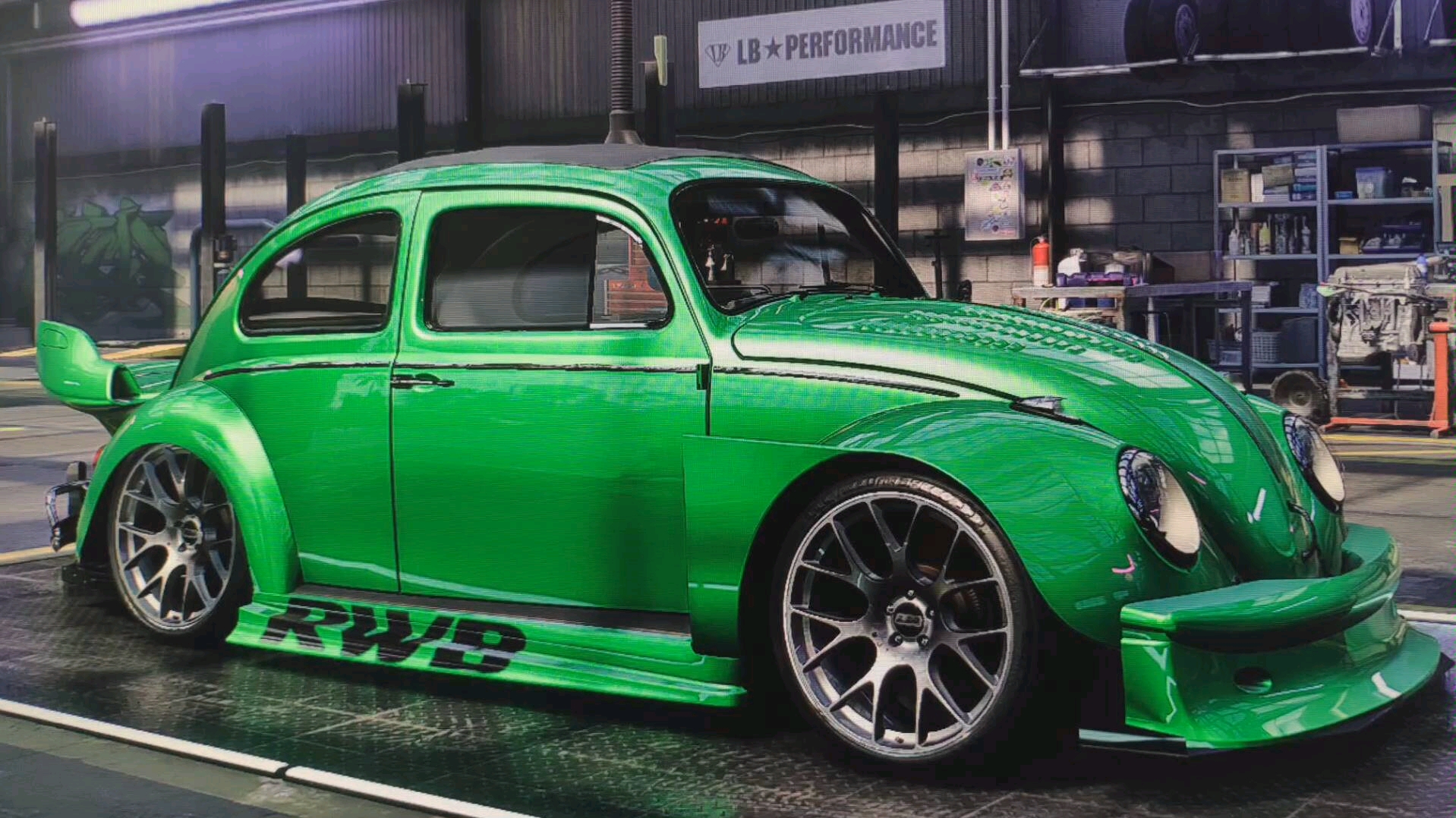 活动作品极品飞车21甲壳虫rwb改装