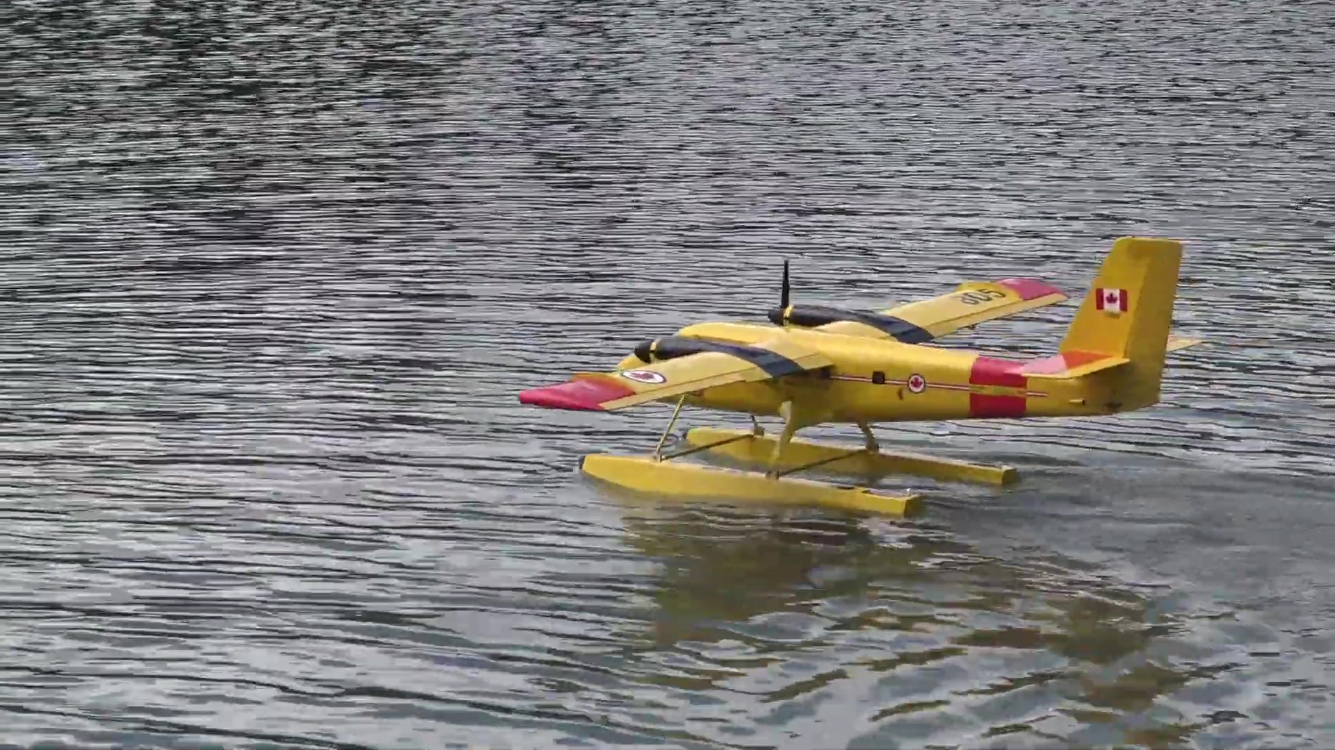 rc遥控dhc6双水獭飞机