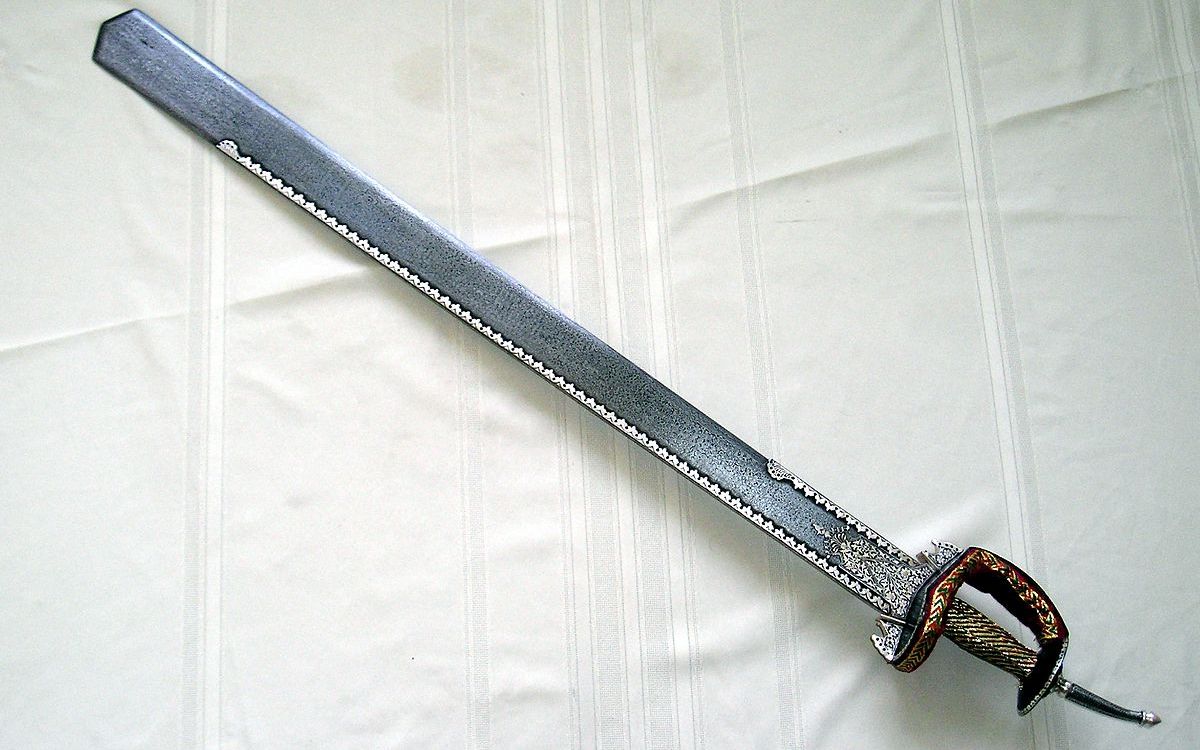 魔性的印度单/双手剑khanda_哔哩哔哩 (゜-゜)つロ 干杯~-bilibili