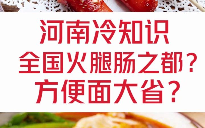 河南:速冻食品的大本营!哔哩哔哩bilibili