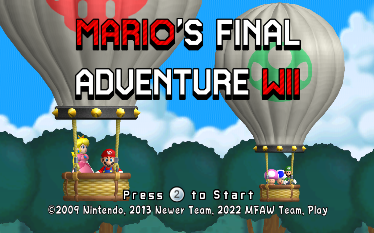 [图]【火鸡】新超级马里奥兄弟WII Mario's Final Adventure 单人全收集下饭流程