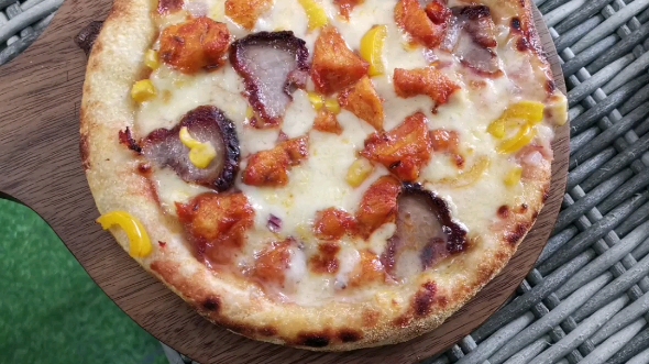 披萨—韩式烤肉口味