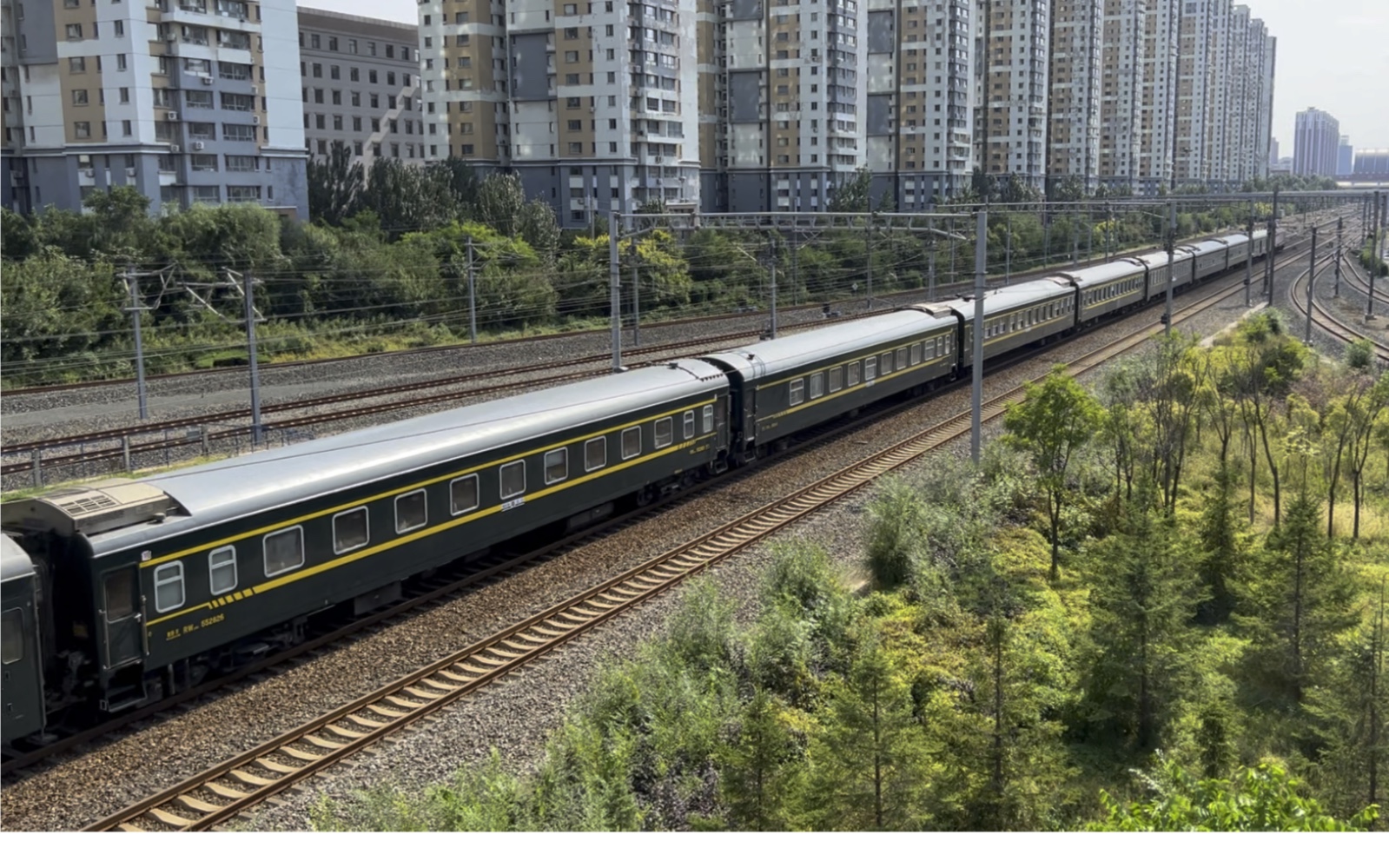 17 神奇软卧 t184通过老道口