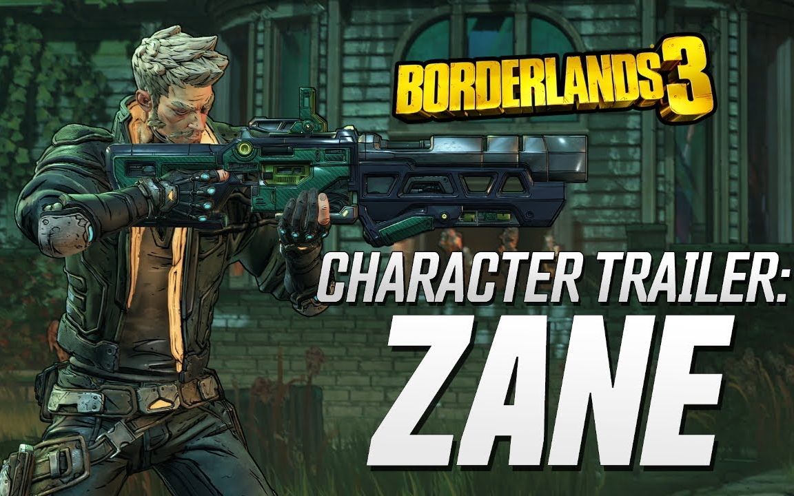 《无主之地3》特工"赞恩"中文配音角色预告片