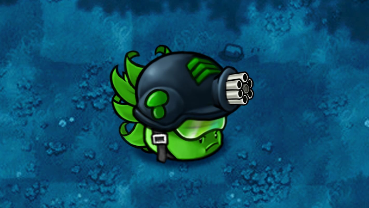 融合植物552：超级豌豆大喷菇！