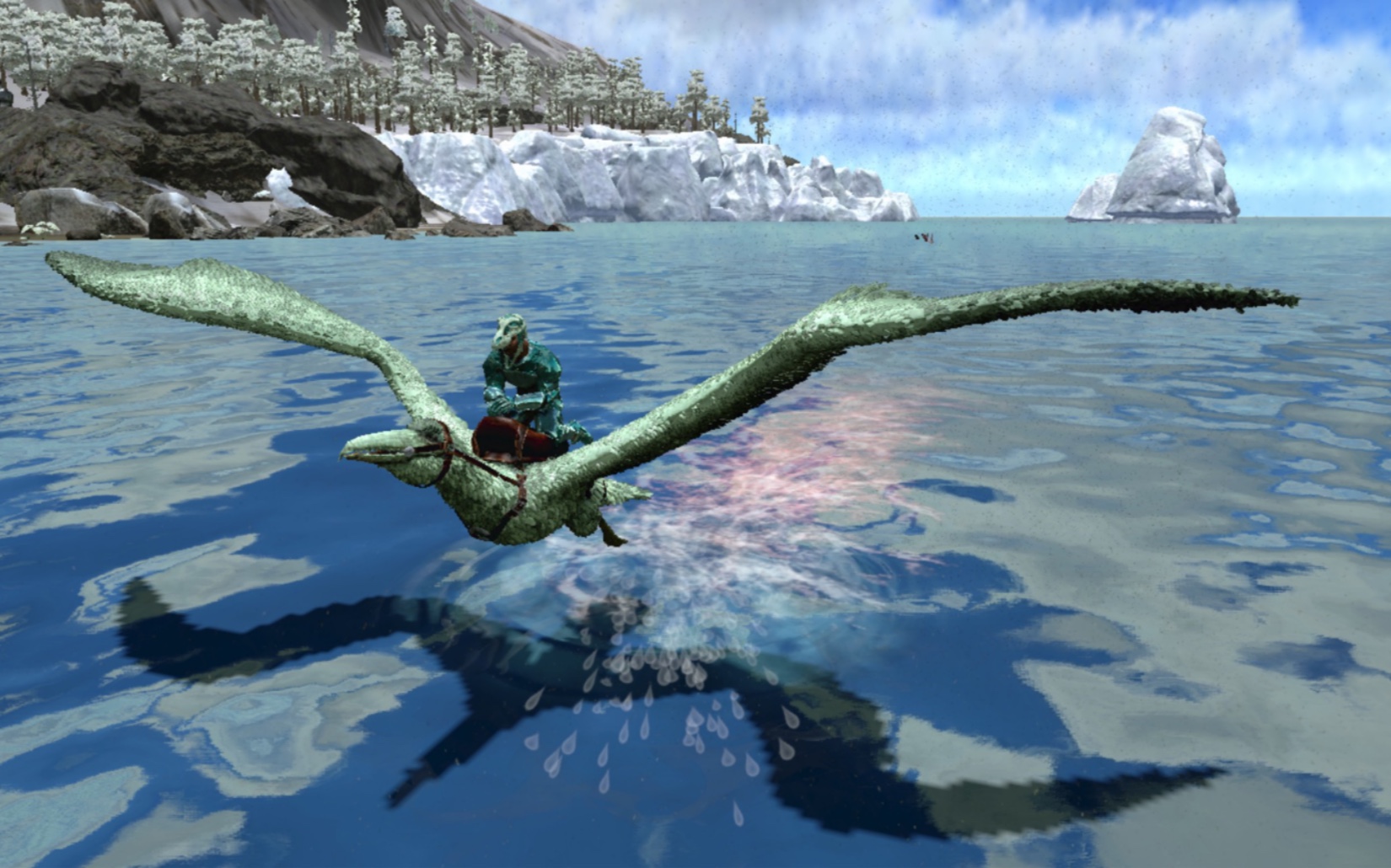 【ark】海陆空三栖废物伪齿鸟————猛男的原始生活·跑路龙系列